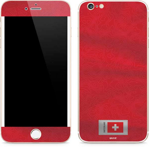 Switzerland Soccer Flag iPhone 6/6s Plus Skin