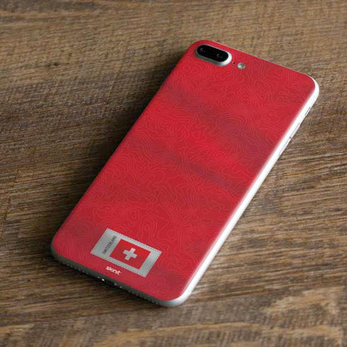 Switzerland Soccer Flag iPhone 7 Plus Skin