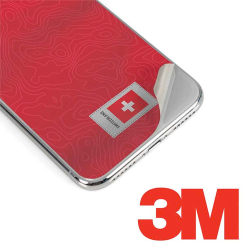 Switzerland Soccer Flag iPhone X Skin