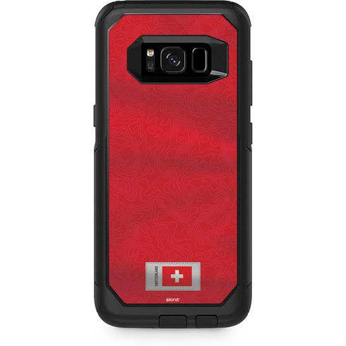 Switzerland Soccer Flag Otterbox Commuter Galaxy Skin