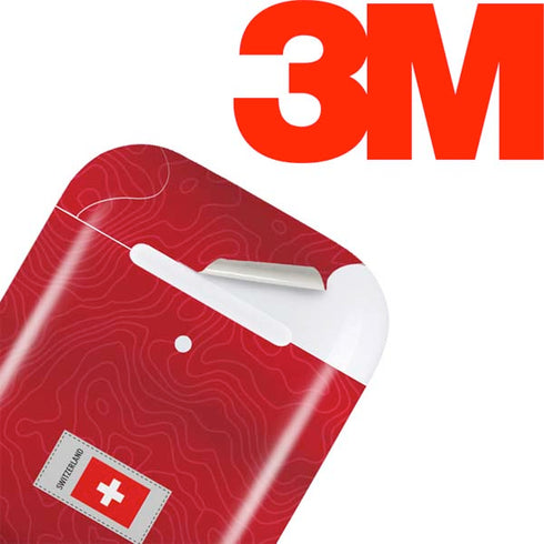 Switzerland Soccer Flag Apple AirPods Skin