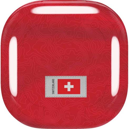 Switzerland Soccer Flag Galaxy Buds Live Skin