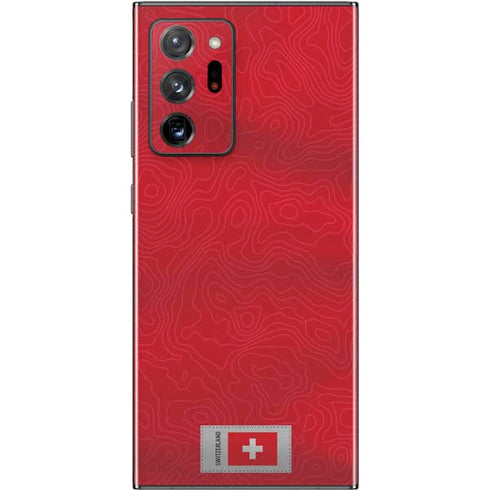 Switzerland Soccer Flag Galaxy Note20 Ultra 5G Skin
