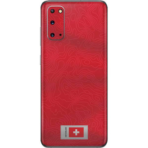 Switzerland Soccer Flag Galaxy S20 Skin