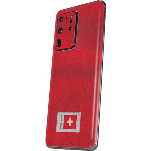 Switzerland Soccer Flag Galaxy S20 Ultra 5G Skin