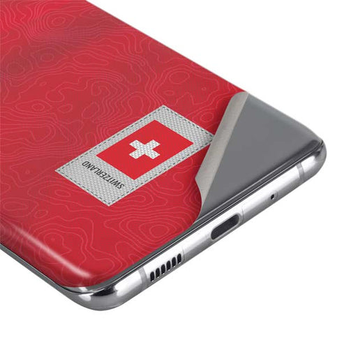 Switzerland Soccer Flag Galaxy S20 Ultra 5G Skin