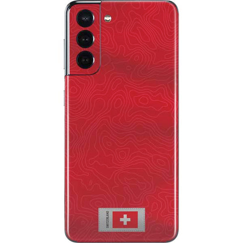 Switzerland Soccer Flag Galaxy S21 5G Skin