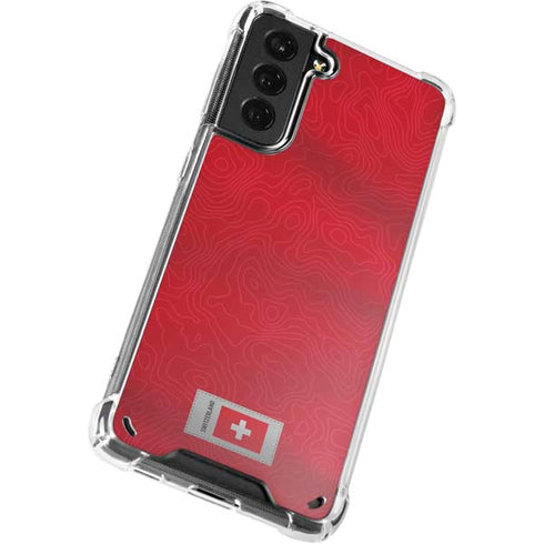 Switzerland Soccer Flag Galaxy S21 Plus 5G Clear Case