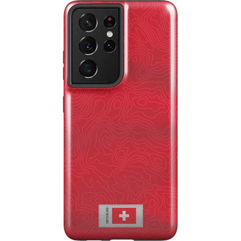 Switzerland Soccer Flag Galaxy S21 Ultra 5G Pro Case