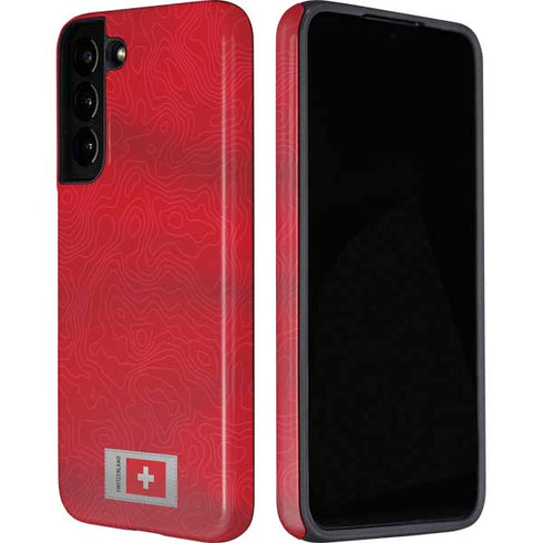 Switzerland Soccer Flag Galaxy S22 Plus Pro Case