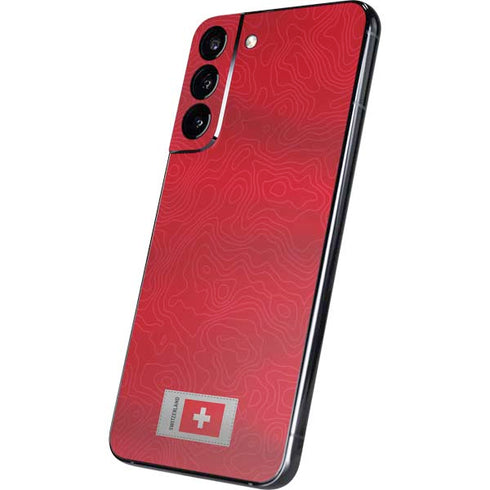Switzerland Soccer Flag Galaxy S22 Plus Skin