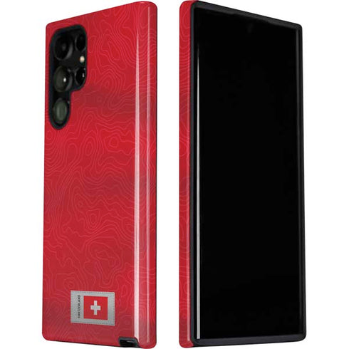 Switzerland Soccer Flag Galaxy S22 Ultra Pro Case