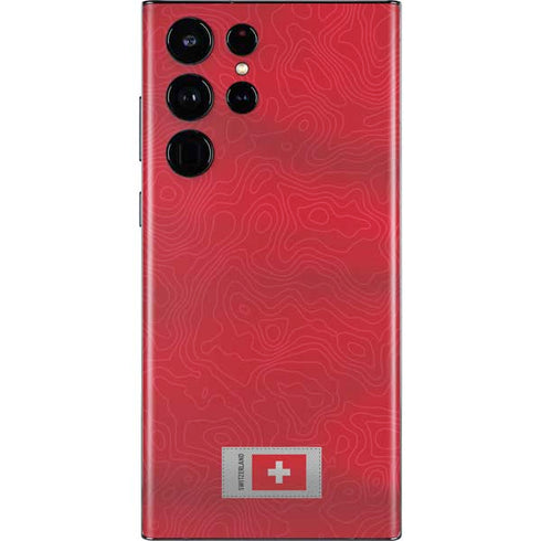 Switzerland Soccer Flag Galaxy S22 Ultra Skin