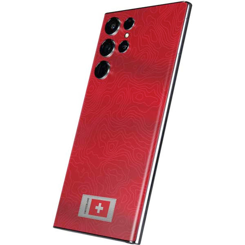 Switzerland Soccer Flag Galaxy S22 Ultra Skin