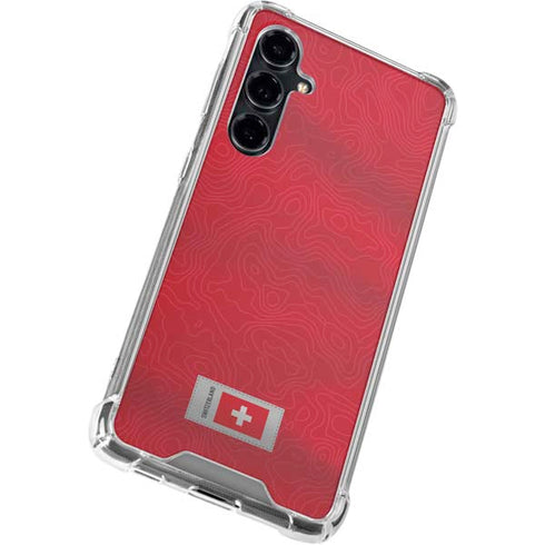 Switzerland Soccer Flag Galaxy S23 FE Clear Case