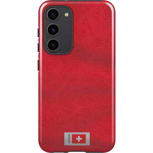 Switzerland Soccer Flag Galaxy S23 Plus Pro Case