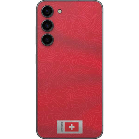 Switzerland Soccer Flag Galaxy S23 Plus Skin