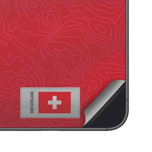Switzerland Soccer Flag Galaxy S23 Plus Skin