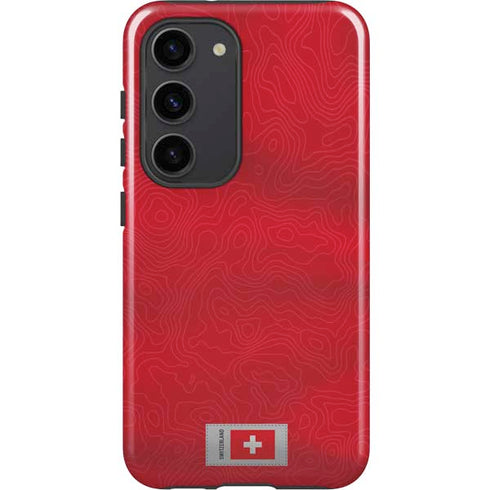 Switzerland Soccer Flag Galaxy S23 Pro Case
