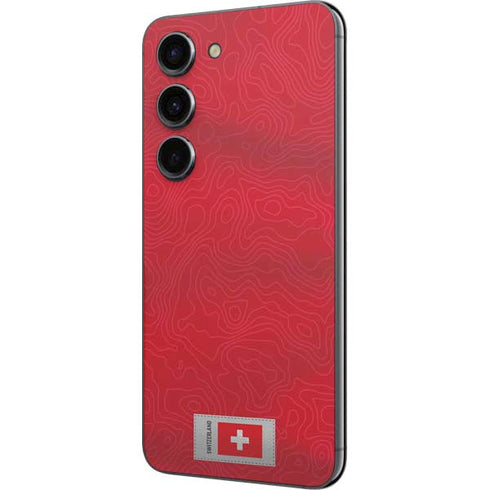 Switzerland Soccer Flag Galaxy S23 Skin