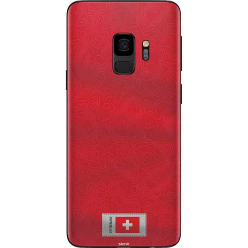 Switzerland Soccer Flag Galaxy S9 Skin