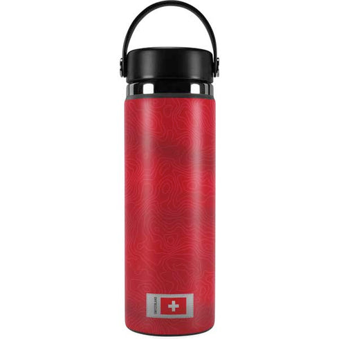 Switzerland Soccer Flag Hydro Flask 20oz Wide Mouth Skin