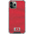 Switzerland Soccer Flag iPhone 11 Pro Max Clear Case