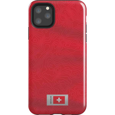 Switzerland Soccer Flag iPhone 11 Pro Max Impact Case