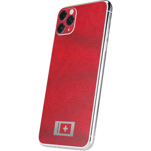 Switzerland Soccer Flag iPhone 11 Pro Max Skin