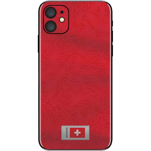 Switzerland Soccer Flag iPhone 11 Skin