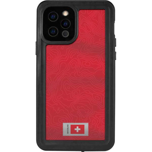 Switzerland Soccer Flag iPhone 12 Pro Waterproof Case
