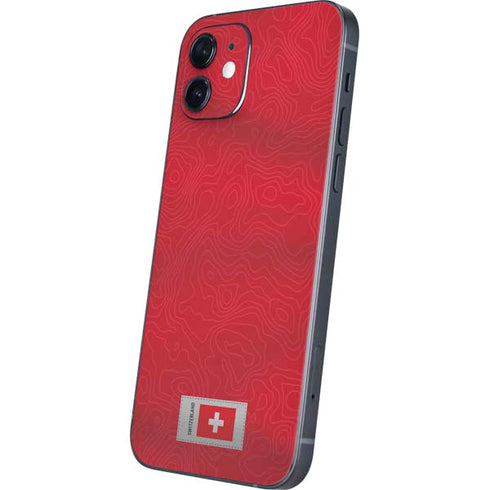Switzerland Soccer Flag iPhone 12 Skin