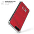 Switzerland Soccer Flag iPhone 7/8 Plus Clear Case