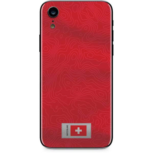 Switzerland Soccer Flag iPhone XR Skin