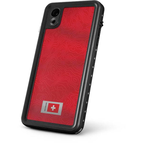 Switzerland Soccer Flag iPhone XR Waterproof Case