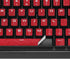 Switzerland Soccer Flag K95 RGB PLATINUM Mechanical Gaming Keyboard Skin