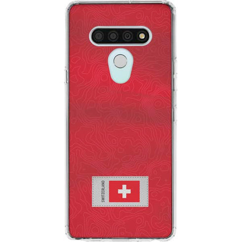 Switzerland Soccer Flag LG Stylo 6 Clear Case