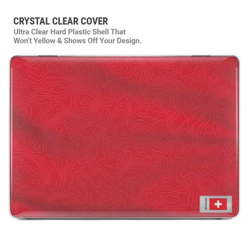 Switzerland Soccer Flag MacBook Air 15in (2023-2025) Case plus Skin
