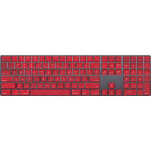 Switzerland Soccer Flag Magic Keyboard with Numeric Keypad Skin