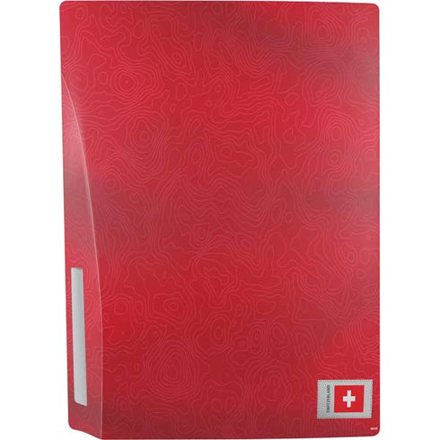 Switzerland Soccer Flag PS5 Console Skin