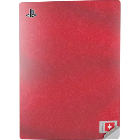 Switzerland Soccer Flag PS5 Digital Edition Console Skin