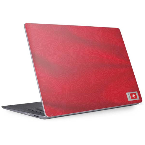 Switzerland Soccer Flag Surface Laptop 2 Skin