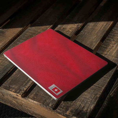 Switzerland Soccer Flag Surface Laptop 2 Skin