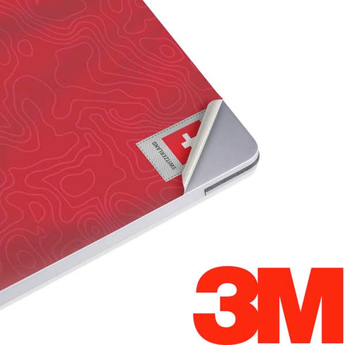 Switzerland Soccer Flag Surface Laptop 3 13.5in Skin