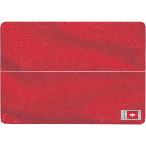 Switzerland Soccer Flag Surface Laptop Studio Skin