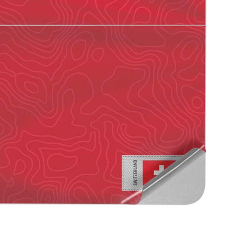 Switzerland Soccer Flag Surface Laptop Studio Skin