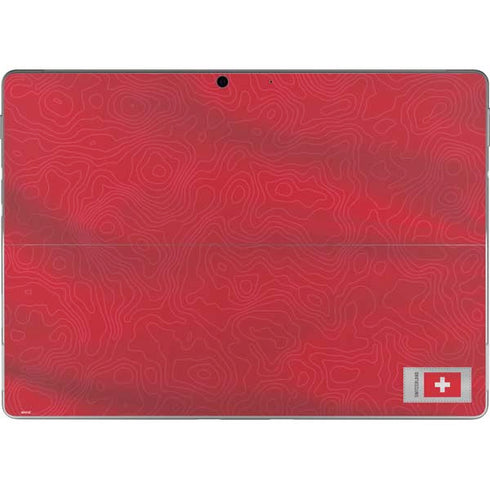 Switzerland Soccer Flag Surface Pro 9 Skin