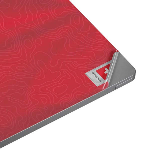 Switzerland Soccer Flag Universal Laptop 11in (8.8 x 6.2in) Skin