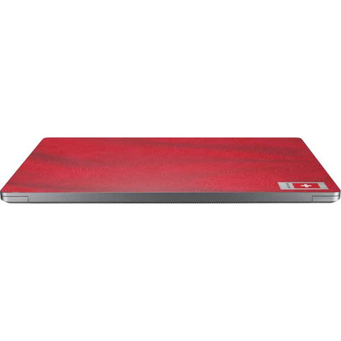 Switzerland Soccer Flag Universal Laptop 12in (9.8 x 6.8in) Skin