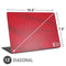 Switzerland Soccer Flag Universal Laptop 13in (10.6 x 7.6in) Skin